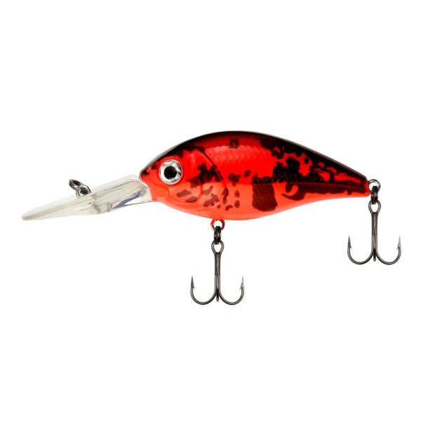 Reiva Deep Crank Red Black 6,5cm 15,5gr Wobbler