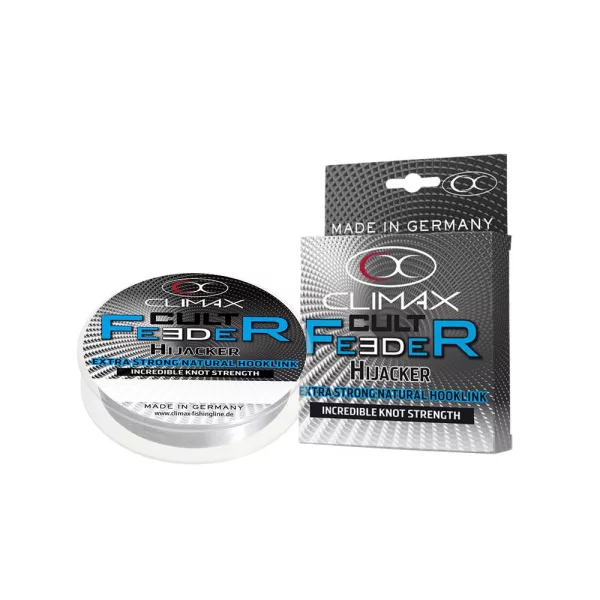 Climax Cult Feeder Hijacker Natural Hooklink 25m 0,20mm Monofil Előkezsinór