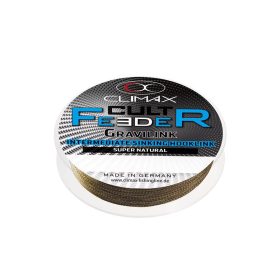   Climax Cult Feeder Braid Gravilink 10m 0,19mm Camou Brown Fonott Előkezsinór