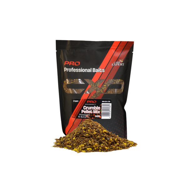 Carp ExpertPro Crumble Pellet Mix Ananász-Vajsav 800gr