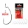 Reiva Offset Worm Nero 4/0 3pz/confezione Con occhiello Barbuto Gancio per pesce predatore