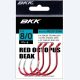 BKK RED OCTOPUS BEAK AMO DA SILURO 6/0# 5 PZ/CONFEZIONE - Amo da siluro - Amo con ardiglione, Amo ad occhiello
