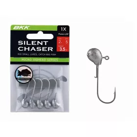   BKK Silent Chaser Microjig - Punch LRF 2#, 2.5g, 5pz/confezione Testina Jig