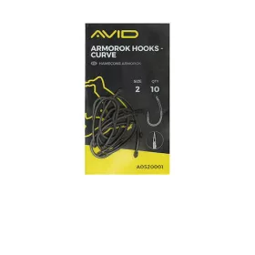 Avid Armorok Hooks Curve Size 2 Amo da carpa