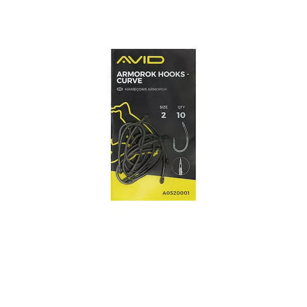 Avid Armorok Hooks Curve Size 2 Amo da carpa