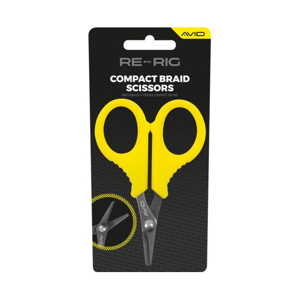 Avid Re-Rig Compact Braid Scissors Forbici Tagliafilo