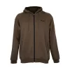 Avid Compound Zip Hoodie Felpa con cappuccio e cerniera marrone 3XL