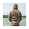 Avid Compound Zip Hoodie Felpa con cappuccio e cerniera marrone 3XL