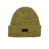 Avid Marl Knit Beanie Cappello giallo