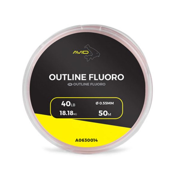 Avid Outline Fluoro 0,55mm Filo terminale 50m