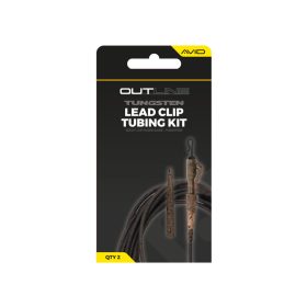 Avid Outline Lead Clip Tungsten Tubing Kit 2pz