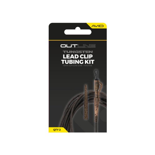 Avid Outline Lead Clip Tungsten Tubing Kit 2pz