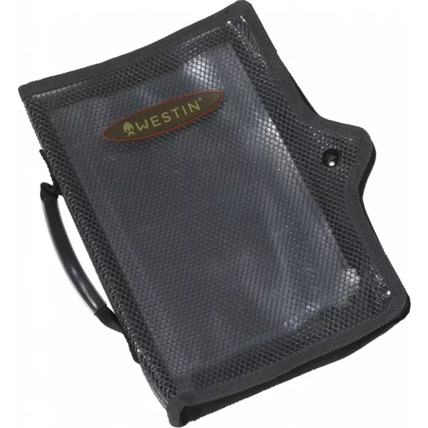 WESTIN W3 Rig Wallet M Grizzly Marrone/Nero Borsa da spinning