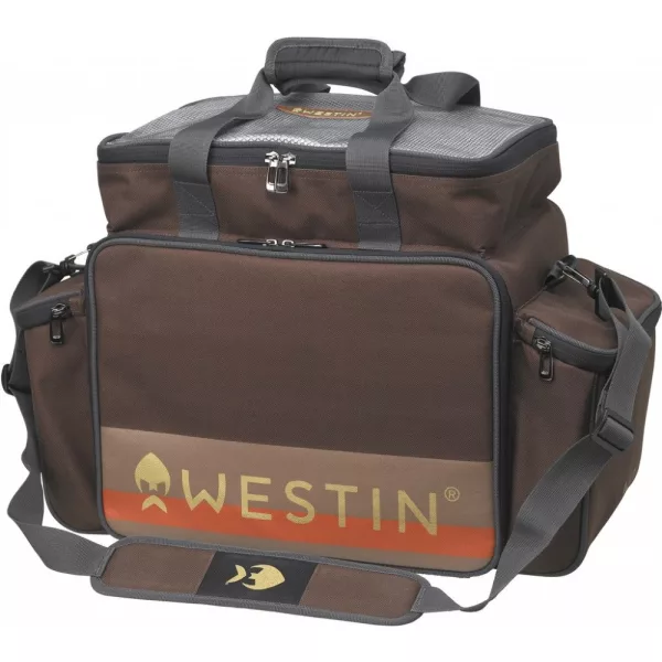WESTIN W3 Vertical Master Bag Grizzly Marrone/Nero Borsa da spinning