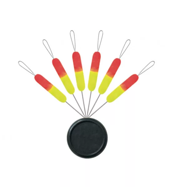 SERT - XT- BLISTER FLOAT STICK N°1 X 6 (FLUO ORANGE/YEL.) - Fermo
