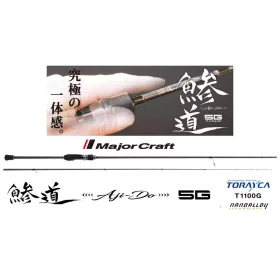   Canna da Spinning Major Craft Aji-Do 5G AD5-S832FC Fast 2,51m 3-24gr 2 Pezzi