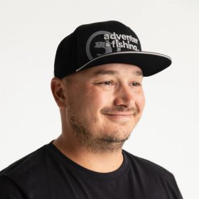   Adventer Fishing Cap Black Cappellino da baseball con visiera piatta