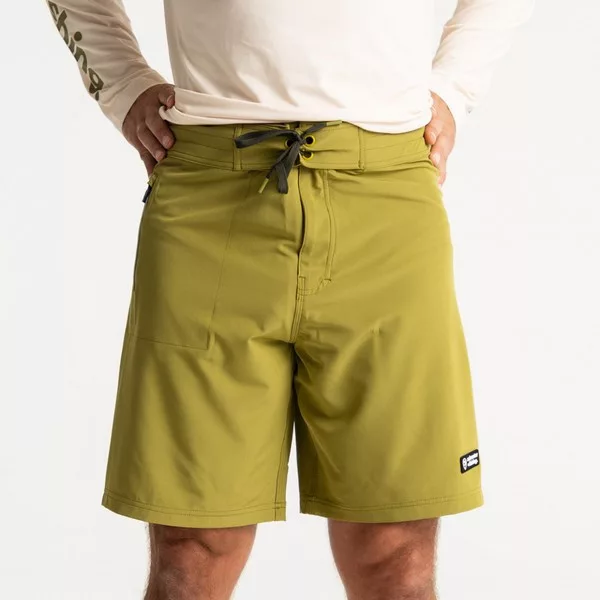 Adventer Fishing Shorts Pantaloncini Oliva M