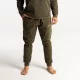 Adventer Pantaloni della tuta in cotone Khaki M