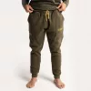 Adventer Pantaloni della tuta in cotone Khaki XXL