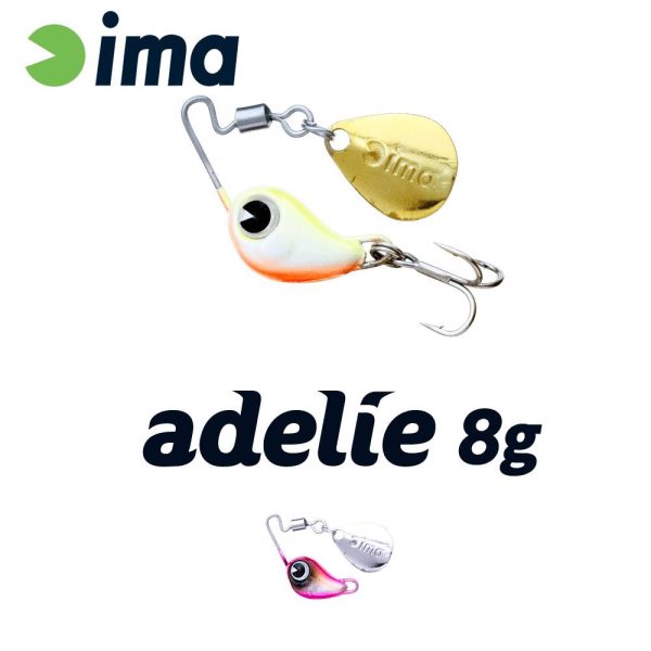 Ima Adelie 8 1,8cm 8gr 003 Pink & Pink Spinnerbait