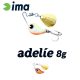 Ima Adelie 8 1,8cm 8gr 004 Double Akakin Spinnerbait