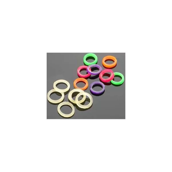 Mikado MF Anello per Esche Trasparente 3mm 50pz