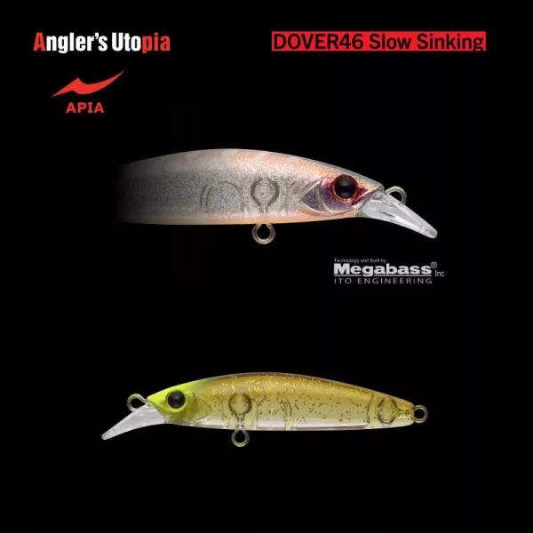 Apia Dover 46 Slow Sinking 46mm 2,3gr 08 Champagne Clear Wobbler