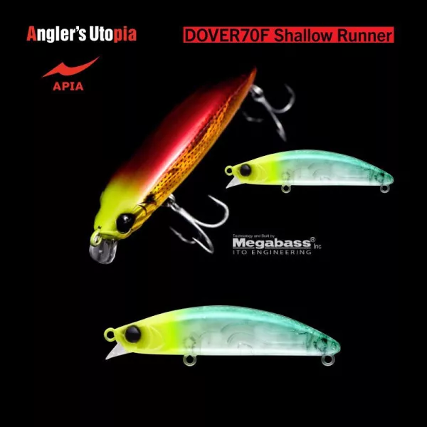Apia Dover 70F Shallow Runner 70mm 8,5gr 08 CH Mojito Wobbler