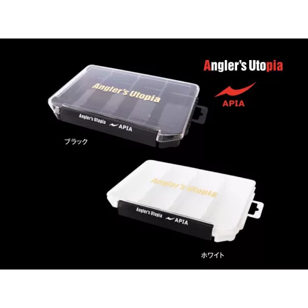 Apia Lure Box Slim 205x145x28mm Scatola per Artificiali Nera