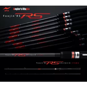   Apia Foojin RS Arlequin C79MH Cast 2,36m 15-65gr Canna da Spinning in 2 Pezzi