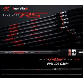   Apia Foojin RS Prelude C88M Cast 2,62m 10-50gr Canna da spinning 2 Pezzi