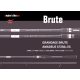Apia Grandage Brute Amadeus S72ML-SS 2,18m 3-14gr Canna da Spinning in 2 Pezzi