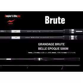   Apia Grandage Brute Belle Epoque S86M 2,59m 5-32gr 2 Pezzi Canna da Spinning