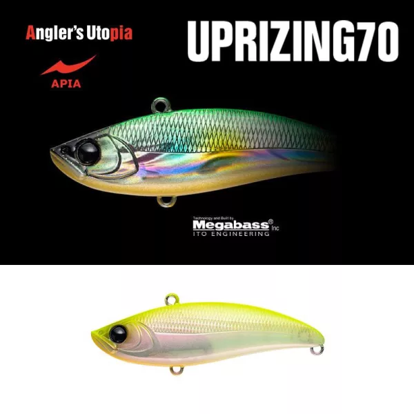 Apia Uprizing 70 14gr 70mm 02 Chart Back Pearl Wobbler