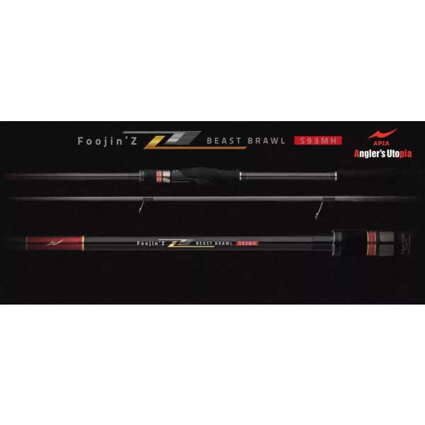 Canna da Spinning Apia Foojin Z 6TH Beest Brawl S93MH 2,81m 10-56gr 2 Pezzi