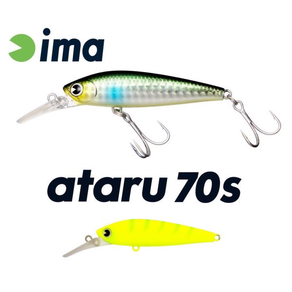 Ima Ataru 70S 7cm 11gr 007 Matt Chart Gigo Wobbler