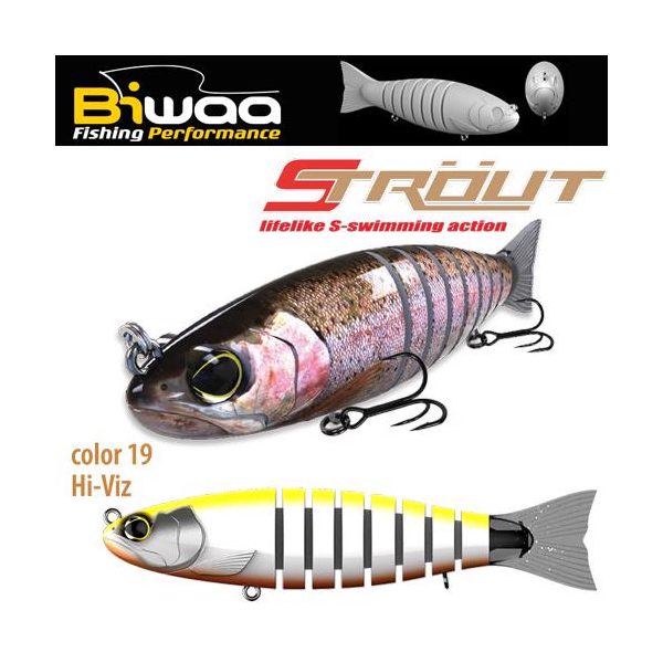 Biwaa Strout 14cm 29gr 19 Hi-Viz Wobbler 1db