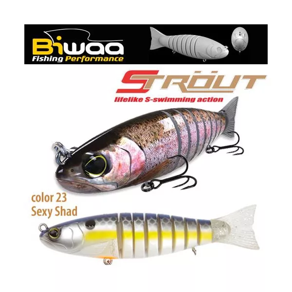 Biwaa Strout 14cm 29gr 23 Sexy Shad Wobbler 1db