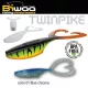 Biwaa Twinpike 15cm 24gr 01 BlueChrome Gumihal 3db