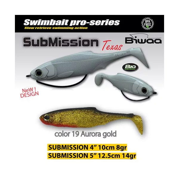 Biwaa Submission 10cm 19 Aurora Gold Gumihal 4db