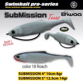 Biwaa Submission 13cm 18 Roach Gumihal 3db
