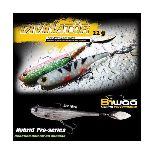 Biwaa Divinator Junior 14cm 22gr 22 Hitch Spinnertail 1db