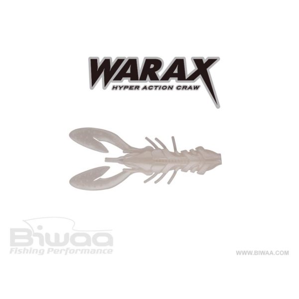 Biwaa Warax 10cm 08 Pearl White Gumi Műcsali 6db