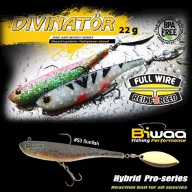 Biwaa Divinator Junior 14cm 22gr 53 Sunfish Spinnertail 1db
