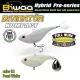 Biwaa Divinator Kompact 50 5cm 20gr 02 Pearl White Spinnertail 1db