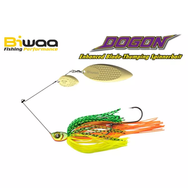 Biwaa Dogon Spinnerbait 3/4oz 21gr 02 Fire Tiger-Gold Blades Spinnerbait 1db