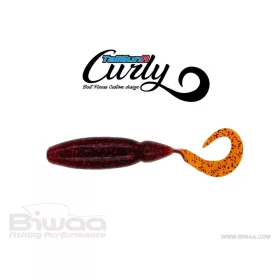   Biwaa Tailgunr Curly 6,3cm 012 Bloodworm Texas Craw Gumihal 8db