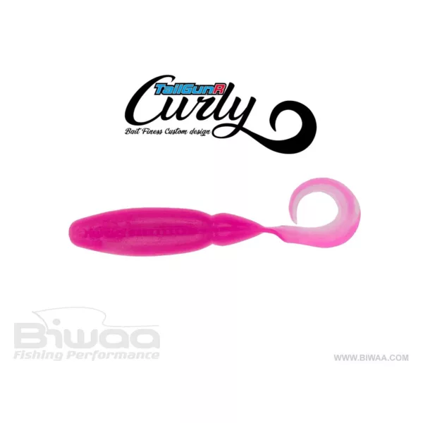 Biwaa Tailgunr Curly 9cm 304 Pink Ice Gumihal 7db