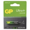 GP Pila Alcalina Ultra Plus AAA 1,5V 4pz/blister